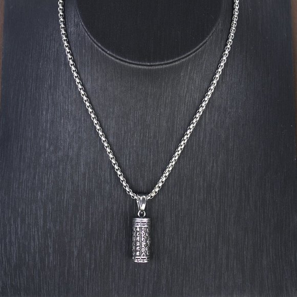Vintage Hip hop Pendant Necklace for Men, BL55590053 - Picture 3 of 6